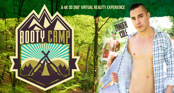 [Gay] Booty Camp – Micah Brandt and Zander Cole VR Porn