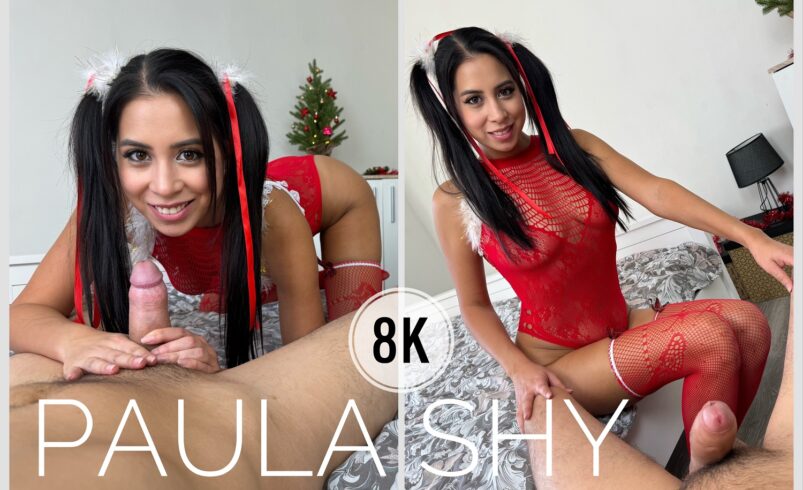 Christmas Blowjob With Paula