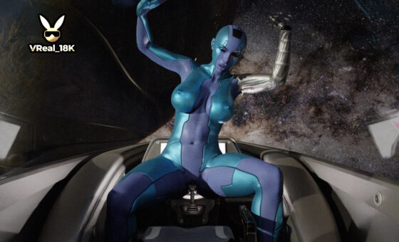 Nebula Masturbating With The Spacecraft Joystick (A XXX Parody)