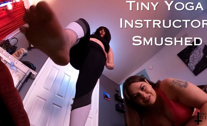 Tiny Yoga Instructor Smushed